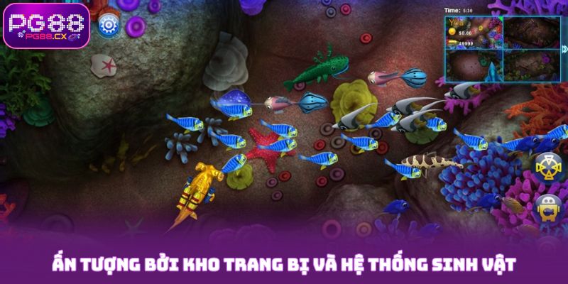 Ấn tượng bởi kho trang bị và hệ thống sinh vật tại PG88