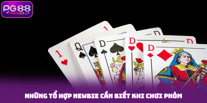 Những tổ hợp newbie PG88 cần biết khi chơi Phỏm